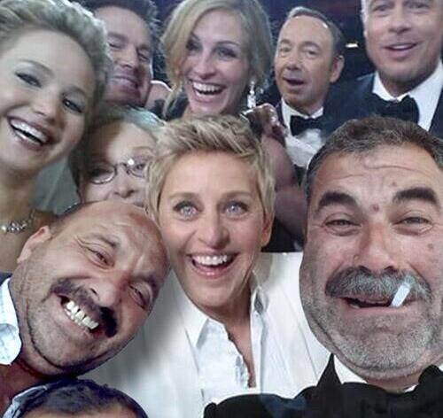 Il selfie più twittato di sempre? Un’operazione di marketing da Oscar