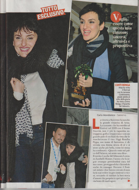 Arisa mostra gli slip: la vincitrice di Sanremo scende dall’auto e fa vedere tutto