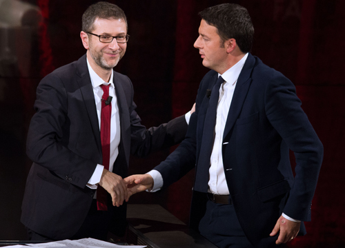 Ascolti, boom per Fazio grazie a Renzi: Rai 1 ko senza Braccialetti Rossi Ascolti, boom per Fazio grazie a Renzi: Rai 1 ko senza Braccialetti Rossi