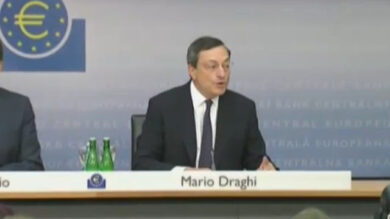 VIDEO: Draghi: evitato il peggio, ma presto per dire missione compiuta