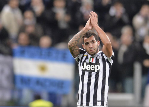 Tegola per Carlos Tevez: è out contro la Fiorentina Tegola per Carlos Tevez: è out contro la Fiorentina