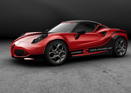L’Alfa Romeo 4C sarà Safety Car del FIA WTCC L’Alfa Romeo 4C sarà Safety Car del FIA WTCC