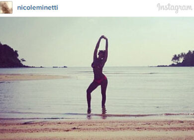 Naike Rivelli alla spa con Ornella Muti. E si fotografa senza veli