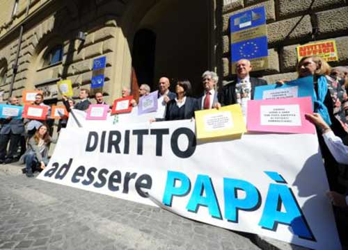 La disperazione dei padri separati. Sarà una festa “senza”, il flash mob La disperazione dei padri separati. Sarà una festa “senza”, il flash mob
