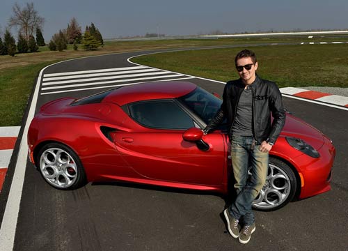 Jorge Lorenzo al fianco di Alfa Romeo Jorge Lorenzo al fianco di Alfa Romeo