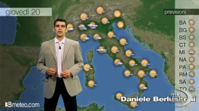 VIDEO: Previsioni meteo per giovedì, 20 marzo