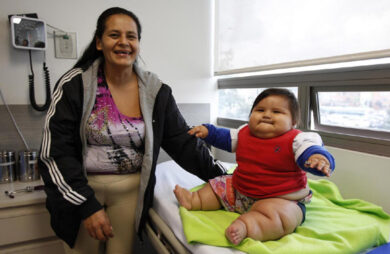 Bimbo obeso: ha 8 mesi e pesa 20 chili. FOTO