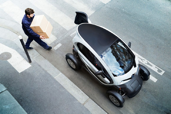 Twizy diventa Cargo per professionisti