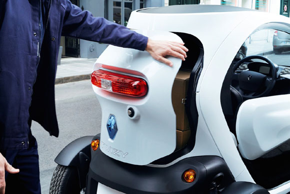 Twizy diventa Cargo per professionisti