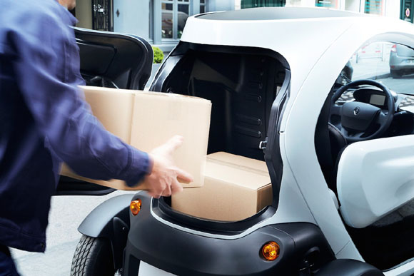 Twizy diventa Cargo per professionisti
