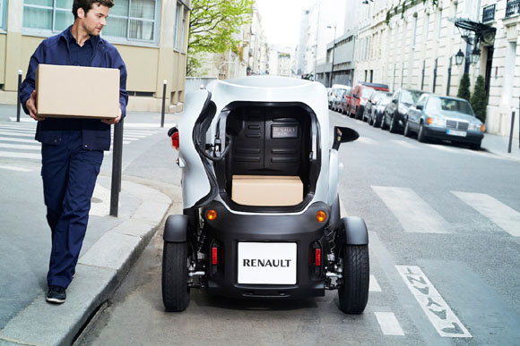Twizy diventa Cargo per professionisti