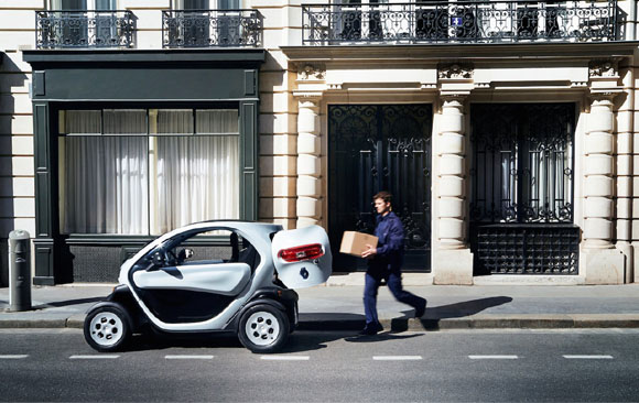 Twizy diventa Cargo per professionisti