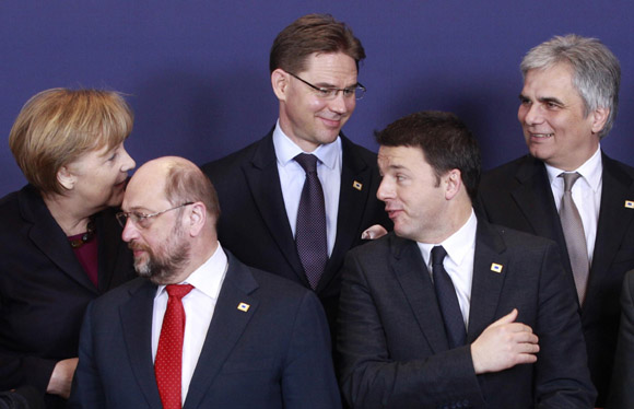 Vertice Ue, Renzi vede Van Rompuy. “Attenzione alle riforme sul lavoro”