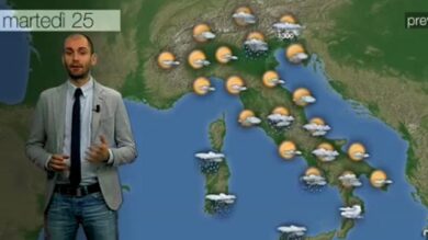 VIDEO: Previsioni meteo per martedì, 25 marzo