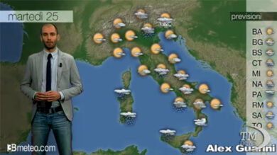 VIDEO: Previsioni meteo per martedì, 25 marzo