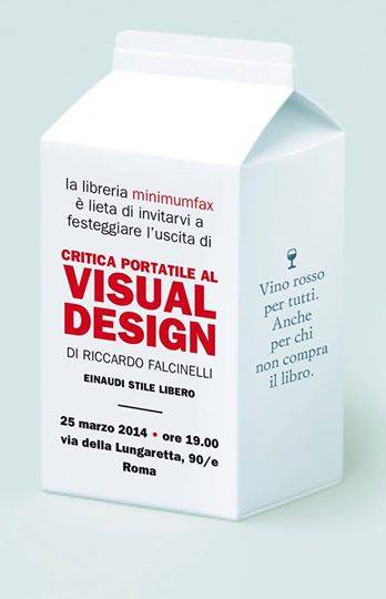 La “critica portatile al visual design” di Falcinelli…