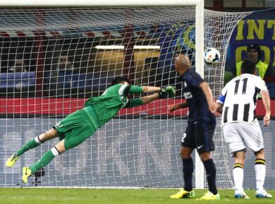 L’Inter sbatte sui guanti di Scuffet. Niente vittoria, San Siro fischia