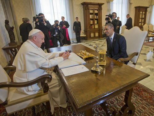 Renzi: “Obama è una fonte d’ispirazione”. Foto e video del tour presidenziale Renzi: “Obama è una fonte d’ispirazione”. Foto e video del tour presidenziale