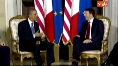 VIDEO: Renzi incontra Obama