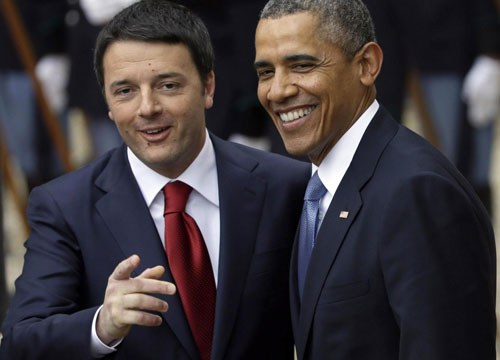 “Obama è il mio ideale” e “Renzi un modello da imitare”