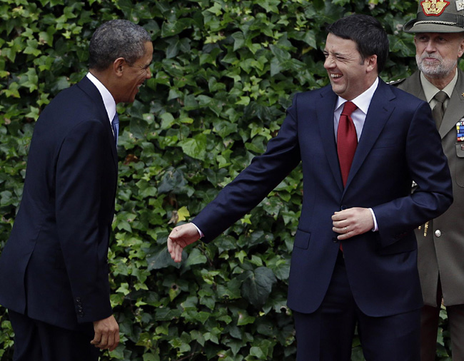 “Obama è il mio ideale” e “Renzi un modello da imitare”