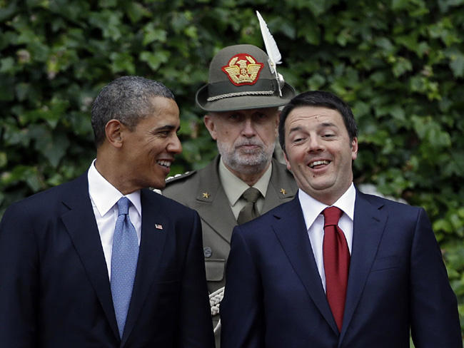 “Obama è il mio ideale” e “Renzi un modello da imitare”