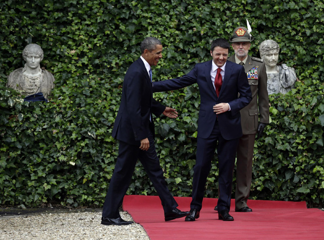 “Obama è il mio ideale” e “Renzi un modello da imitare”