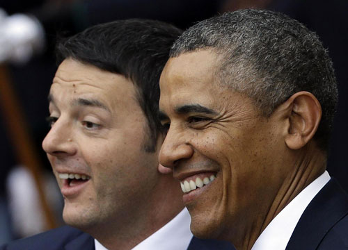 “Obama è il mio ideale” e “Renzi un modello da imitare”
