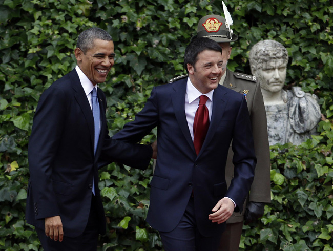 “Obama è il mio ideale” e “Renzi un modello da imitare”