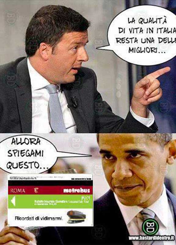 Ignazio “in attesa” davanti la scaletta. “Ciao Mr. president “, la satira si scatena Ignazio “in attesa” davanti la scaletta. “Ciao Mr. president “, la satira si scatena