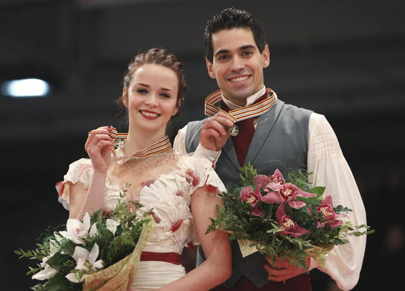 Mondiali di pattinaggio, oro italiano in Giappone per Cappellini e Lanotte Mondiali di pattinaggio, oro italiano in Giappone per Cappellini e Lanotte