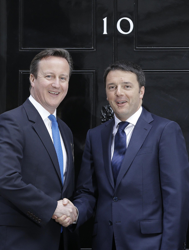 Europa e lavoro, Cameron a Renzi: “Sostengo le riforme ambiziose dell’Italia” Europa e lavoro, Cameron a Renzi: “Sostengo le riforme ambiziose dell’Italia”