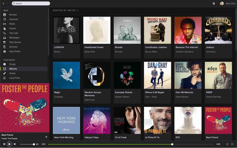 Spotify cambia look: ecco le immagini della nuova interfaccia Spotify cambia look: ecco le immagini della nuova interfaccia