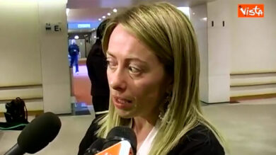 VIDEO: Meloni: dopo incontro Le Pen aperto dialogo con chi dice che UE così non va