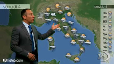 VIDEO: Previsioni meteo per venerdì, 04 aprile