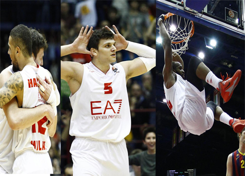 Gentile e l’Olimpia distruggono il Barça: adrenalina al Forum. GALLERY
