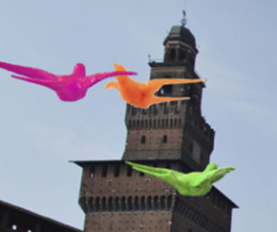L’arte che rigenera l’arte. Milano invasa da rondini colorate