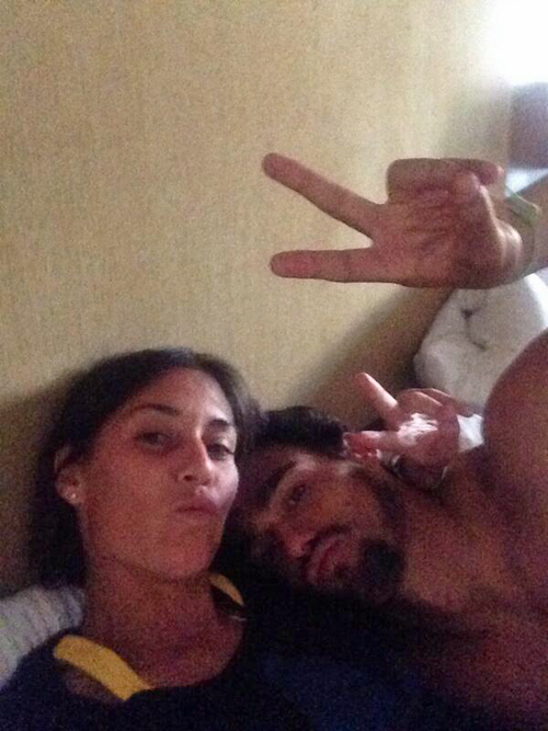 Dopo aver schiantato Murray, Fognini festeggia con la ‘sua’ Pennetta…