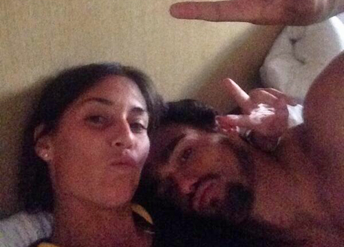Dopo aver schiantato Murray, Fognini festeggia con la ‘sua’ Pennetta…