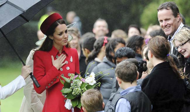 Duchi Cambridge in Nuova Zelanda, debutta il piccolo George Duchi Cambridge in Nuova Zelanda, debutta il piccolo George