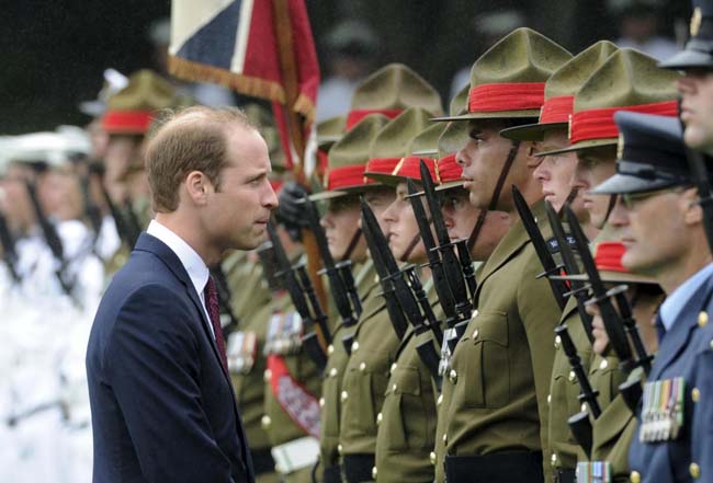 Duchi Cambridge in Nuova Zelanda, debutta il piccolo George Duchi Cambridge in Nuova Zelanda, debutta il piccolo George