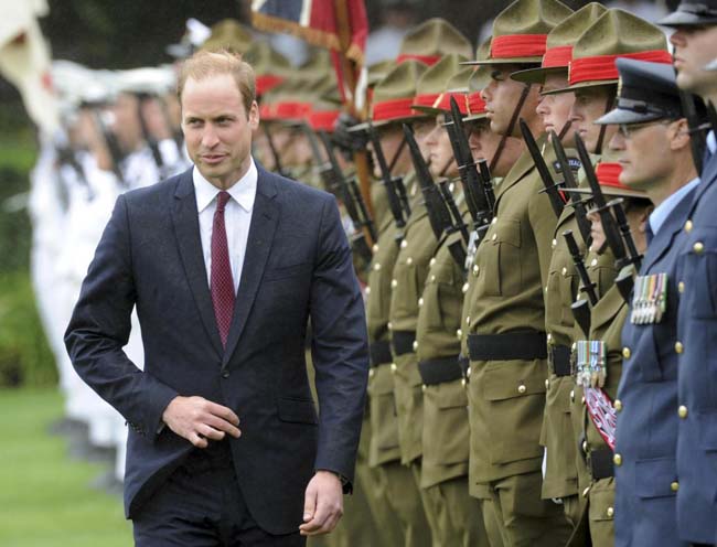 Duchi Cambridge in Nuova Zelanda, debutta il piccolo George Duchi Cambridge in Nuova Zelanda, debutta il piccolo George