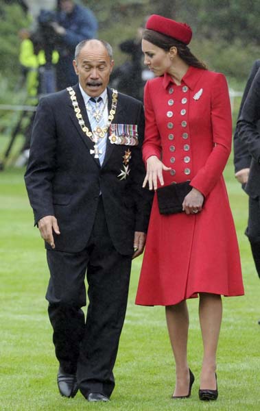 Duchi Cambridge in Nuova Zelanda, debutta il piccolo George Duchi Cambridge in Nuova Zelanda, debutta il piccolo George
