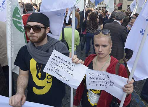 Alberghi chiusi per protesta. Tassa Capitale, il giorno dell’ira Alberghi chiusi per protesta. Tassa Capitale, il giorno dell’ira