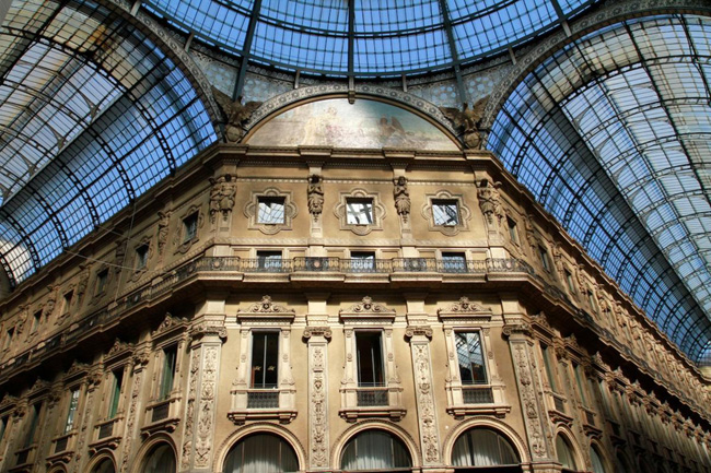 Galleria, scoperta la prima porzione di restauri. Foto