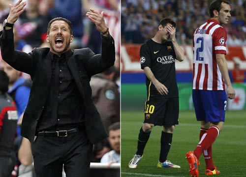 Disfatta Barça, trema Tata Martino. Simeone e l’Atletico in semifinale Disfatta Barça, trema Tata Martino. Simeone e l’Atletico in semifinale