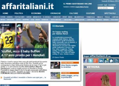 Gli auguri di Toti ad Affaritaliani.it. Il numero 2 di Silvio: “Lunga vita”
