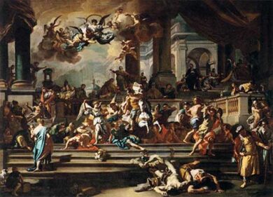 Scoperta: “Quei quadri valgono milioni”. Al Senato due Solimena, valutati zero