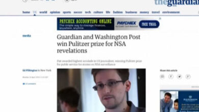 VIDEO: Datagate, Guardian Usa e Washington Post vincono premio Pulitzer