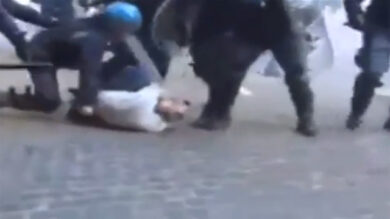 VIDEO: scontri a Roma, il nuovo video choc